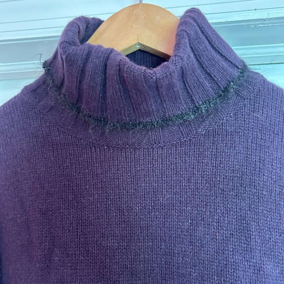 Moschino Jeans men's wool mohair blend turtleneck sweater - Picture 2 of 12